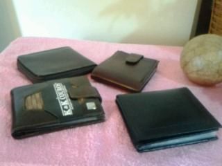 CARTEIRAS EM COURO MASCULINA